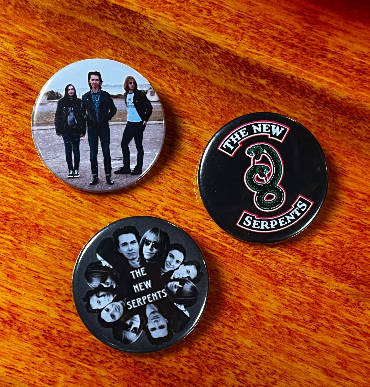 Set of 3 Pin Badges